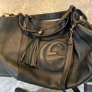 black bag possibly gucci